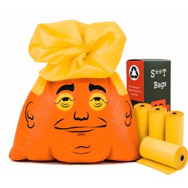 Dog Poop Bags, Make Poop Bags Great Again, 60 Count, Unscented, Leak Proof