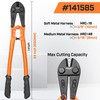 KSEIBI 141585 Heavy-Duty Medium Size Bolt Cutter 24" for Cutting