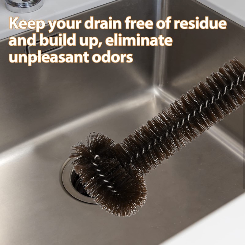 Garbage Disposal Brush, Universal Cleaning Cleaner Brush with Extra Long