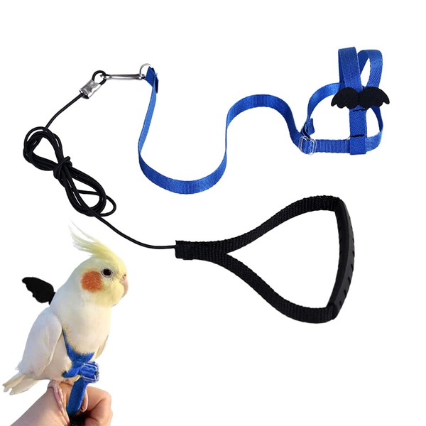 Esshogo 1 Pcs Parrot Leash, Adjustable Flight Training Rope for