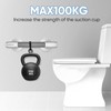 LORESJOY Bath Handle Bars, Max 120 kg Removable Shower Handle,