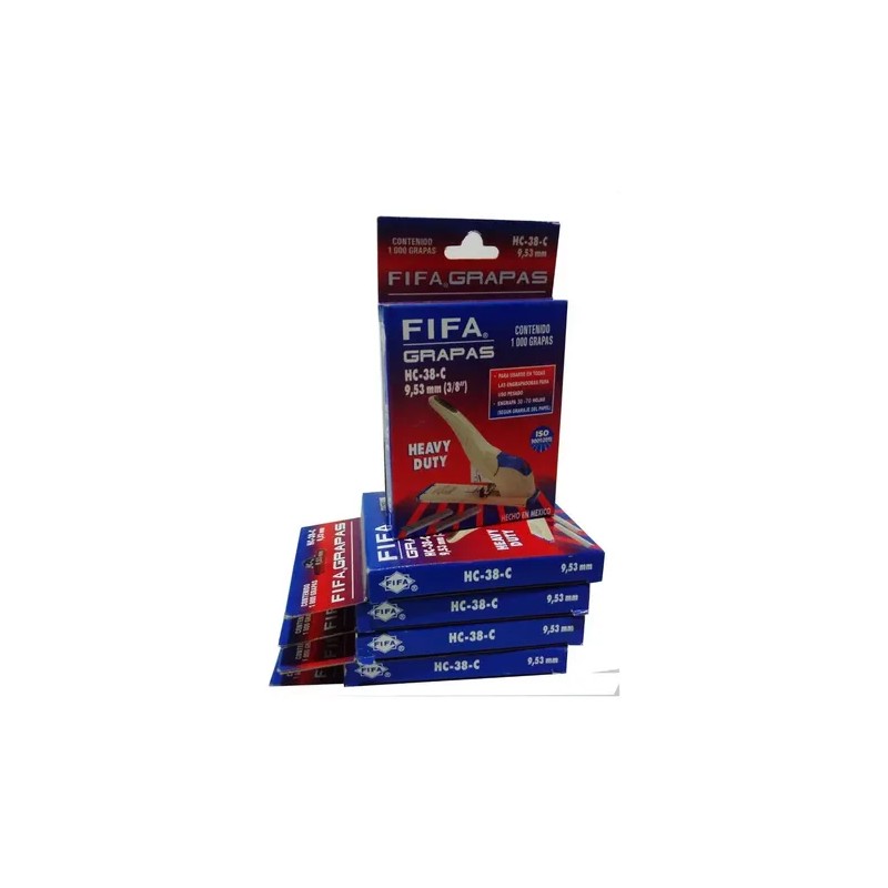 Grapas para engrapadora Fifa HC-38-C 2310 x 1000 unidades