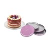 Zenker creative studio Schichtkuchenblech Set, runde Backformen, Backbleche mit Antihaftbeschichtung,