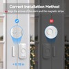 TECKNET Wireless Door and Window Open Sensor Alarm Chime, 1000Ft