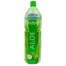Caribbean Rhythms Aloe Vera Drink with Aloe Pulp, Soursop, 1.5L