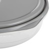 GoodCook EveryWare Extra Large 12 inch Round Container 2 pack,