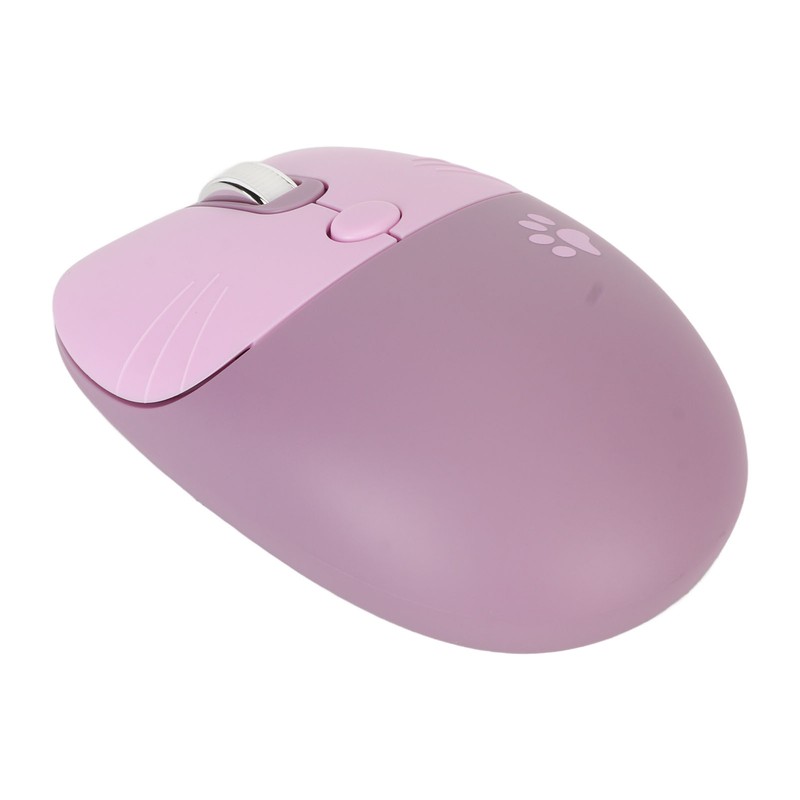 2.4G Cat Wireless Mouse Mute USB Receiver Cute Portable 3