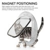 Cat Door for Interior Exterior Doors Transparent 4 Way Locks
