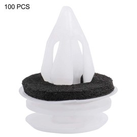 Qiilu Car Interior Front & Rear Door Panel Trim Clips Fastener Retainer Rivet Kit per Mini (100 Pieces)