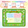Alphabet Water Doodle Mat for Toddler, 80x60cm Drawing Mat Toys