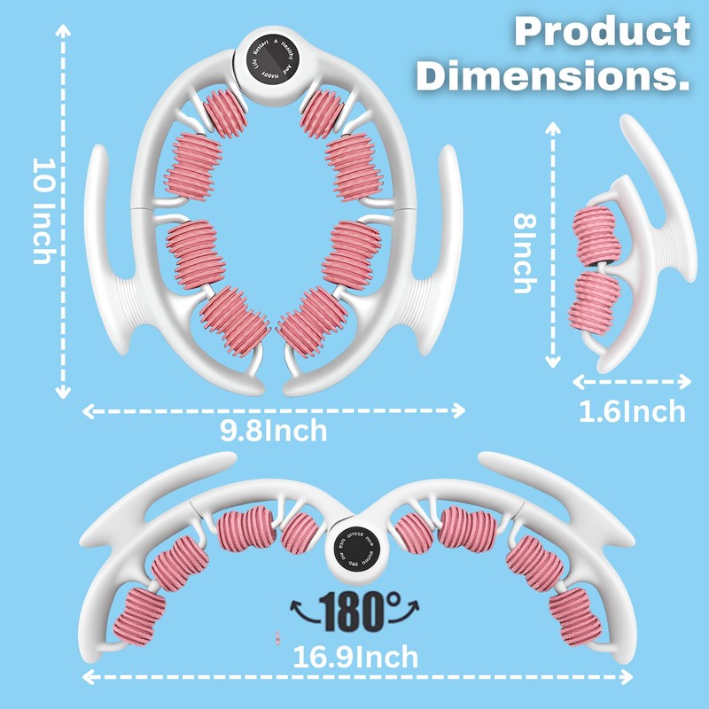 Tydaris Anti Cellulite Roller - Lymphatic Drainage Massager, Cellulite Massage