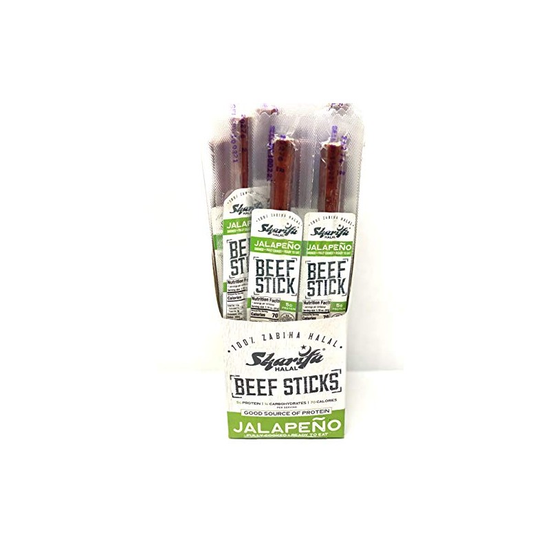 HALAL BEEF STICKS (JALAPENO)