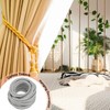 M METERXITY 11 Yards Twisted Rope Trim, 8mm/0.31 in Silver