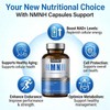 NMNH Capsules, NMNH Capsules High Dose, NAD+ Supplement, 120 Vegan,