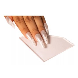 clickcollect Diamante Uñas Para Tomar Fotos, Acrílico Transparente