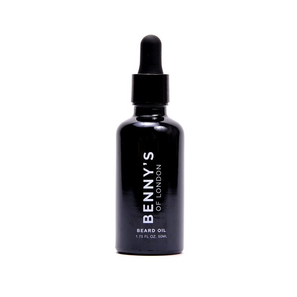 Beard Oil | BENNY'S | Natural and Organic Oils | Keeps Beard Soft and Healthy | Premium Beard Care | Made in The UK