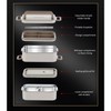 2 Tier Stackable Box, Leakproof Insulated Containers with 304 Stainless