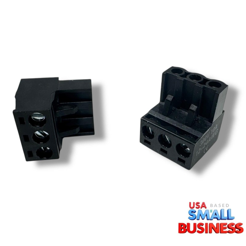 3-Pin Power Plug for Audiocontrol Epicenter Line Driver Matrix 3XS