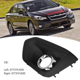 Acouto Fog Light Bezel for Impreza Sedan and Wagon 2012-2014 for Subaru 2012-2014, Fog Lights Foglamps Bezel Trim Cover Frame Replacement (Left)