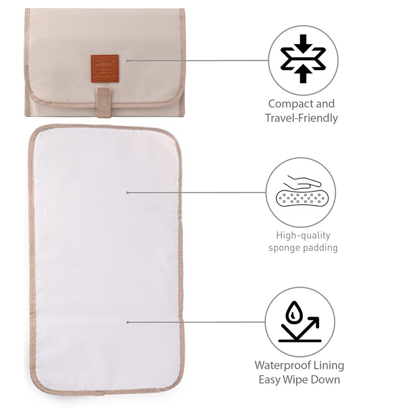 Baby Changing Mat Foldable,Travel Changing Mat,Portable Changing Mat Nappy Changing