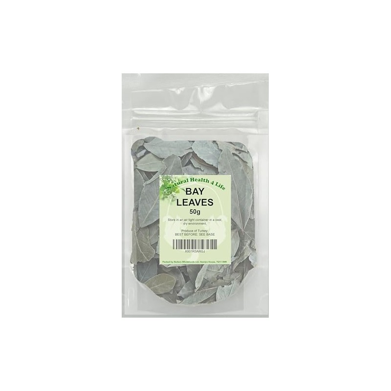 Natural Health 4 Life Dried Spices, Whole Bay Leaves Seasoning