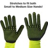 Midwest Gloves & Gear 94HVG-SM MAX Grip Glove, HI VIS