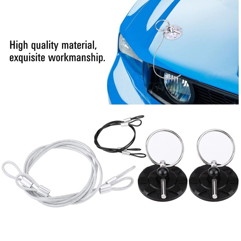 GOTOTOP Bonnet Pin Lock Kit, 2 Pieces Quick Release Splint