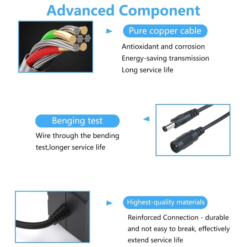 ABLEGRID 36V AC/DC Adapter Charger For TASVAC S800 S810 S820