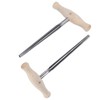 Violin Peg Hole Reamer Stainless Steel Incisive Edge Ergonomic Wooden
