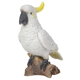 Uvia Mini Cockatiel 3.4 x 1.6 x 3.7 inches (8.7 x 4.2 x 9.5 cm) Doll Figurine Figurine Animal Garden Decoration Bird H14264-B