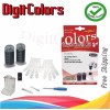 Digit Colors Refill ink kit for Canon PG245 CL246 BK,C,M,Y
