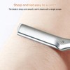 WDVFETGBGHHDSCFRCE Compatible with Tweezerman facial razor refills, (Pack of 30).