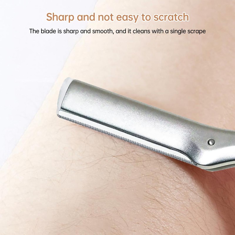 WDVFETGBGHHDSCFRCE Compatible with Tweezerman facial razor refills, (Pack of 30).