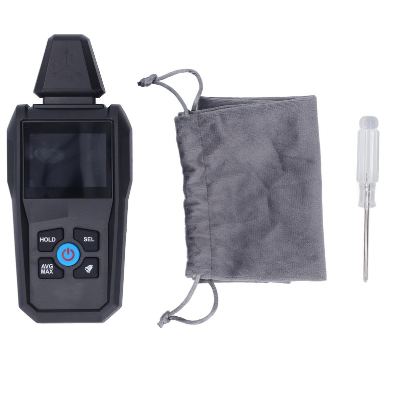 EMF Meter High Accuracy Sound Light Alarm LCD Backlit Display