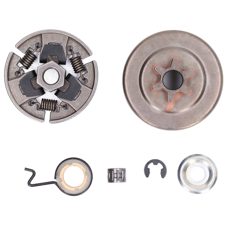 Clutch Kit Set 3/8LP Pitch Spur Sprocket for Stihl 017