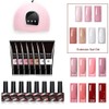 Nail Polish Set Nail Extension Gels LED Nail Lamp Base