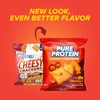 Pure Protein Cheesy Crackers, Cheddar, High Protein Snack, 10G Protein,