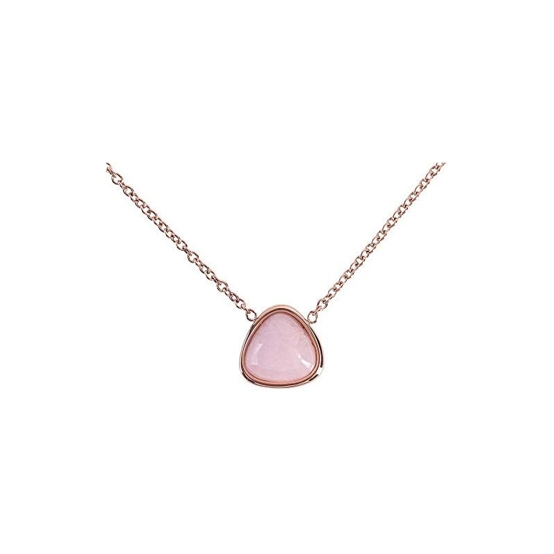 LuckyLy Collares para Mujer Acero Inoxidable y Cuarzos Joyería Regalos