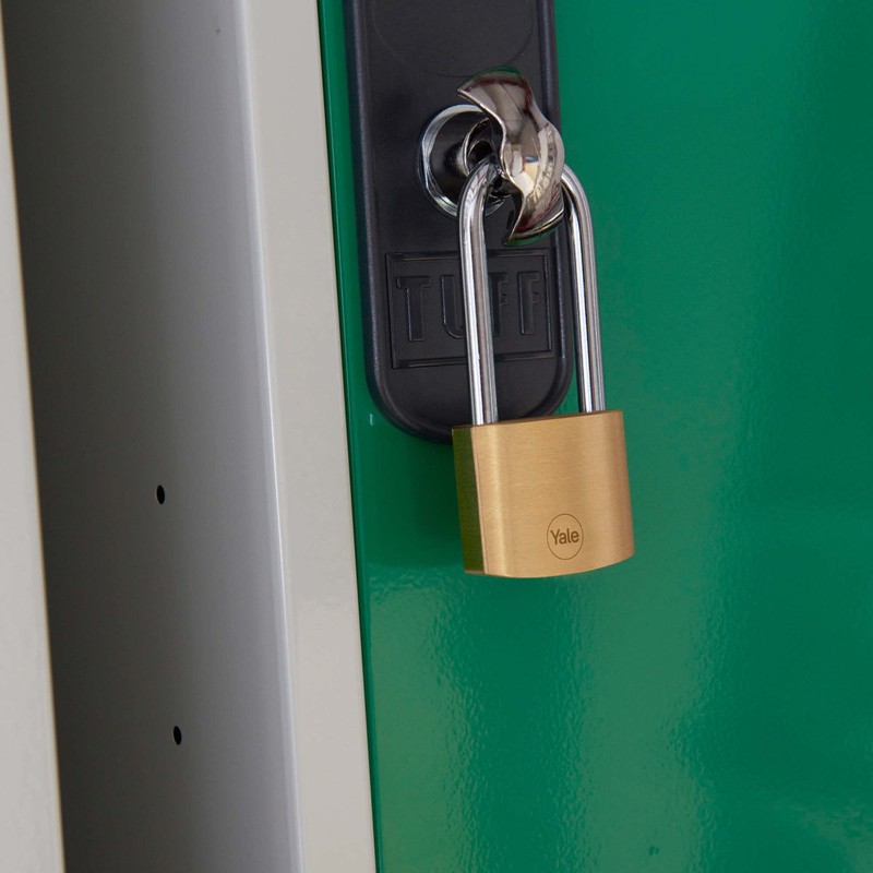 Yale Y110B/30/132/1/B Brass Padlock 30 mm LS Piece 1 Box,