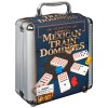 Cardinal Mexican Train Dominoes Game in Aluminum Carry Case, for
