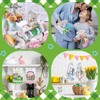 Patelai 6 Pack Easter Kitchen Towels Bunny Rabbit Dish Seasonal