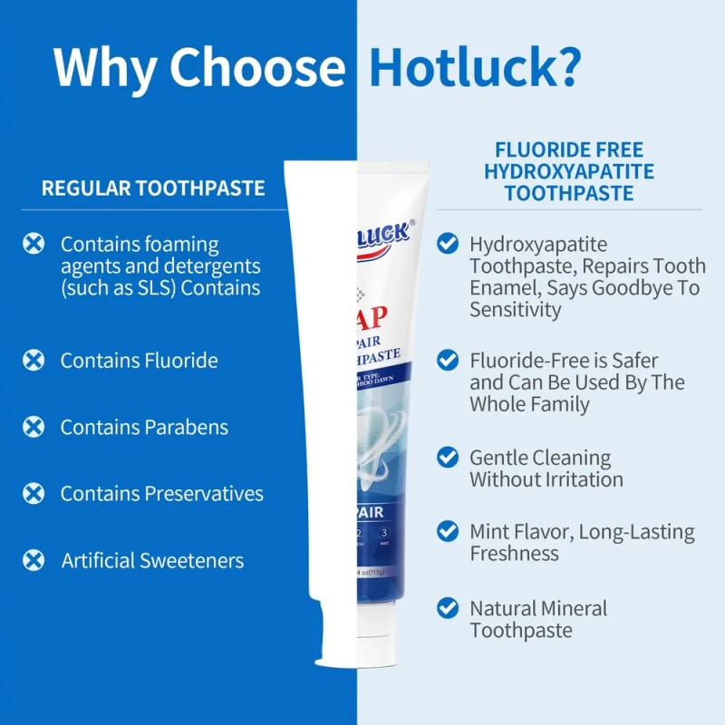 Toothpaste Hotluck Hap Nano Hydroxyapatite 120ml Whitening