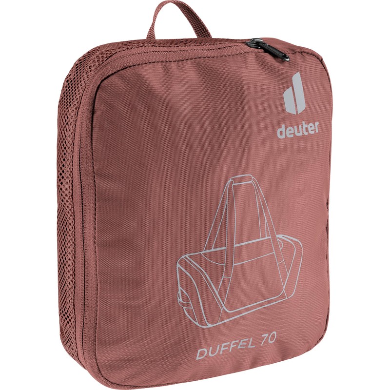 deuter Unisex Adult 70 Duffel Bag, Caspia-Raisin, 70 L