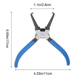baixikly Hose Clip Pliers Fuel Line Plier Carbon Steel Car Anti-Rust Joint Clamping Plier for Loosen Connections on Fuel Lines