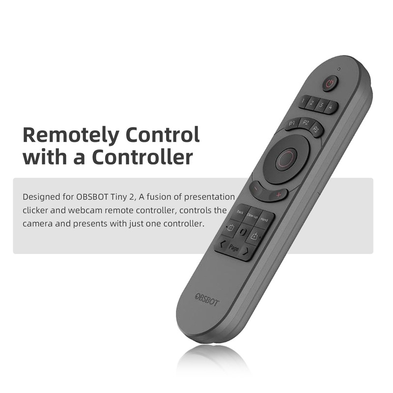 OBSBOT Tiny 2 Smart Remote, Smart Remote Controller Tiny 2