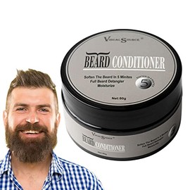 Barba | Acondicionador suavizante para Barba 80 g para Hombres | Suavizante nutritivo para Barba con Aceite Esencial SPA, humectante calmante y suavizante para Vello
