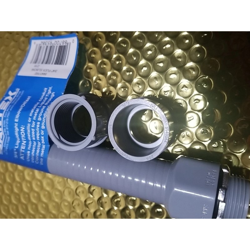 Cantex 3/4 in. Liquidtight Flexible Elbow Offset