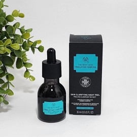 The Body Shop Himalayan Charcoal Skin Clarifying Night Peel 1 oz New In Box