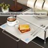 Sonhomay Kitchen Organizer Stand with Drawer, Coffee Pod Holder Carbon