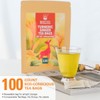 WT WEETEE Turmeric Ginger Tea Bags, 100% Pure Turmeric and